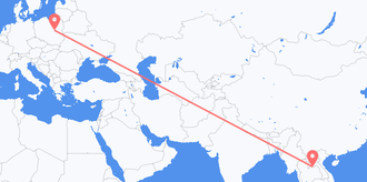 Flüge von Laos nach Polen