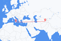 Flights from Dushanbe to Catania