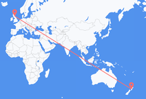 Flyreiser fra Palmerston North, til Edinburgh