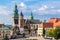 Photo of Wawel cathedral on Wawel Hill in Krakow, Poland.