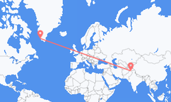 Vols d’Islamabad, le Pakistan pour Paamiut, le Groenland