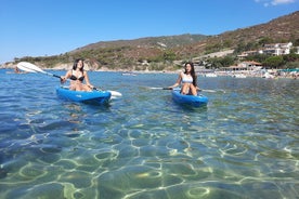 Excursão no Mar Cristalino da Ilha de Elba em Sup e Canoa