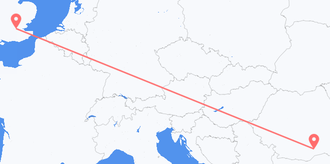 Flights from Romania to the United Kingdom