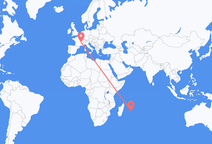 Flyrejser fra Mauritius til Lyon