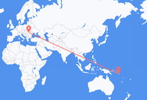 Flyrejser fra Honiara til Cluj Napoca