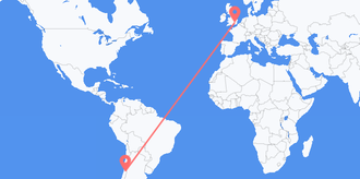 Flights from Chile to the United Kingdom