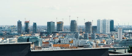 Linz, Austria. Panoramic view of the old town.