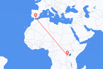 Flights from Kigali to Málaga