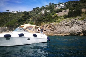 Private Boat Tour of Amalfi Coast and Capri by Jeanneau Leader