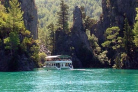 Alanya: Green Canyon Boat Trip with Lunch and Hotel Pickup