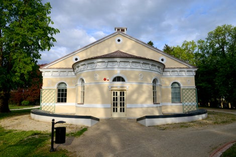 the old building of the Orangery in the Łańcut park.