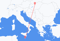 Valletta to Budapest
