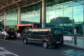 Flughafen FCO vom Hafen Civitavecchia