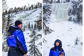 Excursión con raquetas de nieve de Korouoma Canyon