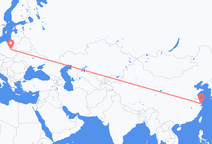 Flights from Shanghai to Warsaw