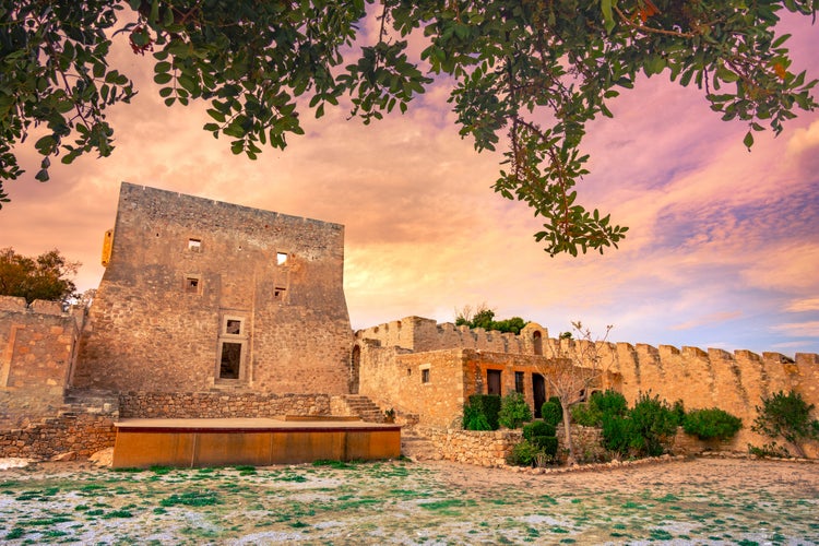 Photo of the historic venetian fort of Kazarma, Sitia, Crete.