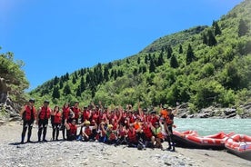 Amazing Rafting Experience at Last Wild Vjosa River of Europe in Permet, Albania