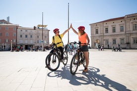 Panorama Piran och Salt Pans: E-Bike Boutique Tour