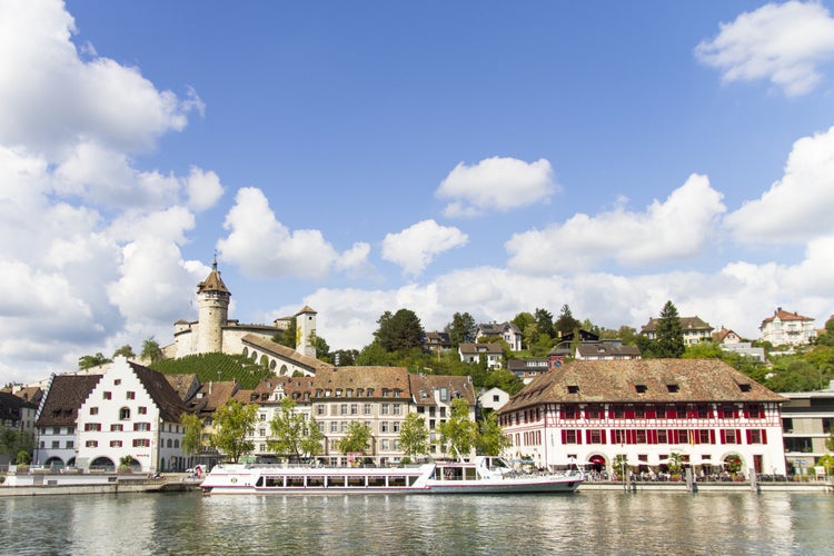 photo of view of Schaffhausen, Switzerland.