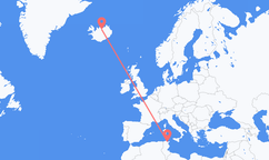 Flights from Tunis to Akureyri