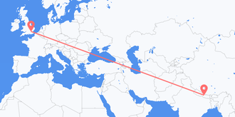 Flights from Nepal to the United Kingdom