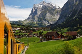 Vista panoramica del Ghiacciaio Eiger - Jungfrau (da Zurigo)