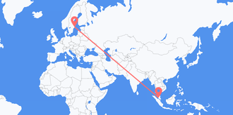 Malaysia to Sweden