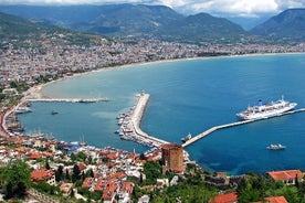 A lato: programma completo del tour della città di Alanya