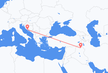 Flyrejser fra Arbil til Split