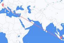 Jakarta to Lyon