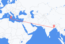 Kolkata to Valletta