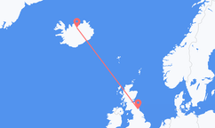 Flights from Newcastle upon Tyne to Akureyri
