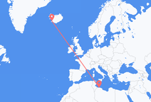 Flights from Tripoli to Reykjavík