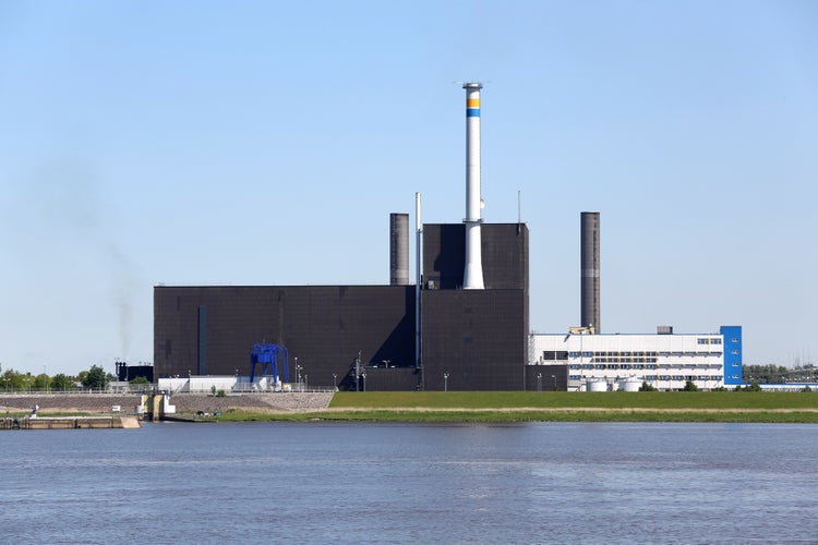 Photo of Nuclear Power Plant Brunsbüttel.