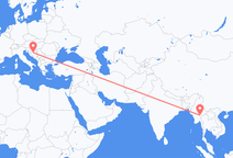 미얀마(버마) 로이코에서 출발해 보스니아 헤르체고비나 바냐루카에게(으)로 가는 항공편