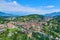 Photo of aerial view of Feldkirch city, Austria.