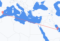 Bahrain Island to Alicante