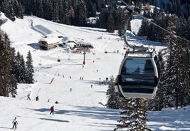 photo of Ski Resort of Madonna di Campiglio in the Morning, Italian Alps, Italy.