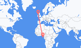 Voli di São Tomé e Principe per l'Irlanda del Nord