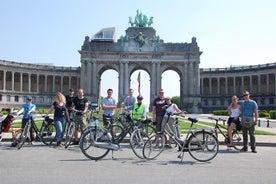 Højdepunkter på cykeltur i Bruxelles i mindre gruppe