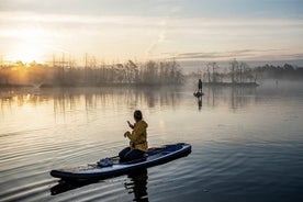 Aventura de SUP/kayak al amanecer o al atardecer en el pantano desde Riga