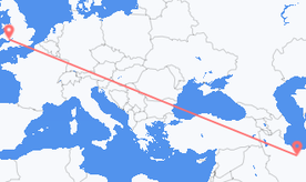 Flights from Iran to Wales