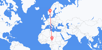 le Tchad pour la Norvège