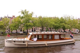 Privat champagne-kanalcruise i Amsterdam