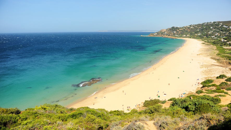 The Germans Beach (Playa de los Alemanes) in Zahara de los Atunes, Cadiz coast.