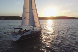 Sopot: Sunset Yacht Cruise with Welcome Drink