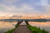 Širvėna Lake footbridge travel guide