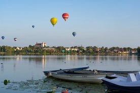 Romantisk luftballonflyvning over Vilnius eller Trakai