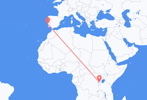 Flüge von Kigali nach Lissabon