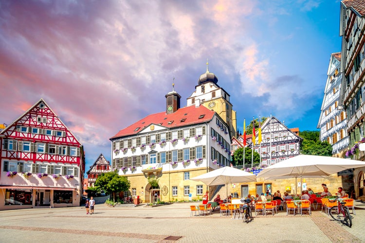 Photo of Old city of Herrenberg, Germany.